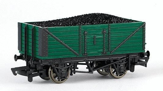 Thomas & Friends(TM) Rolling Stock -- Coal Wagon w/Load, HO, Bachmann Industries 77029
