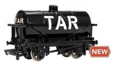 Thomas and Friends(TM) Freight Car - Standard DC -- Tar Tank (black), HO, Bachmann Industries 77417