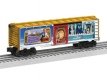 Steel Boxcar - 3-Rail - Ready to Run -- Mister Rogers Neighborhood of Make-Believe (gold boxcar, full-co, O, Lionel 2528600
