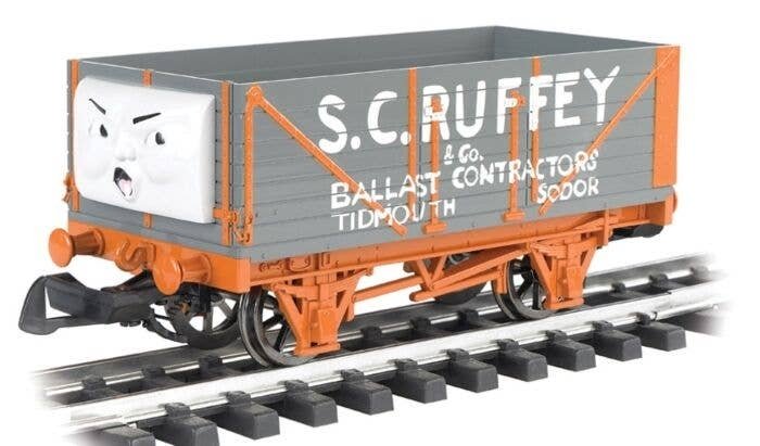 Thomas & Friends(TM) Rolling Stock -- S.C. Ruffey Gondola, G, Bachmann Industries 98010
