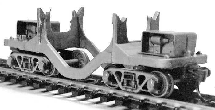 Spacer Car - Kit -- Includes Trucks & Couplers Undecorated, HO, State Tool & Die 740