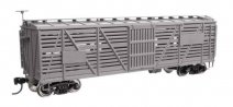 40′ Wood Stock Car - Ready to Run -- Undecorated, HO, WalthersMainline 41450
