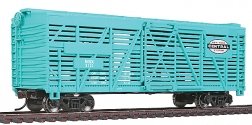 40′ Stock Car - Ready to Run -- New York Central (Jade Green, System Logo), HO, WalthersTrainline 1687