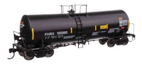 40′ Trinity 14,000-Gallon Molten Sulfur Tank Car - Ready to Run -- First Union FHRX 135995, HO, WalthersProto 100053