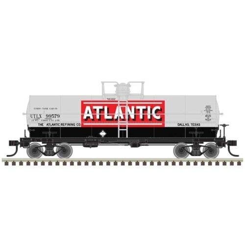 11,000-Gallon Tank Car w/Platform - Ready to Run - Master(R) -- Atlantic Refining UTL, N, Atlas Model Railroad Co. 50006589