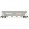 ACF 5250 4-Bay Centerflow Hopper - Ready to Run -- Marion, IL ACFX 58341 (gray, white, red), N, Trainman 50007111