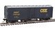 40′ Plug-Door Track Cleaning Boxcar - Ready to Run -- CSX Transportation 135720, HO, WalthersTrainline 1754