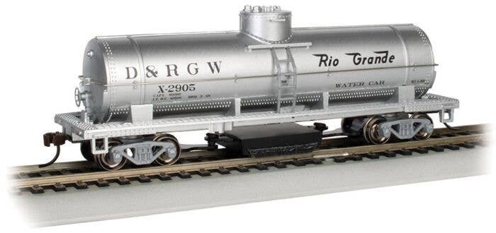 Track Cleaning Tank Car - Ready to Run - Silver Series(R) -- Denver & Rio Grande Western X-2, HO, Bachmann Industries 16310
