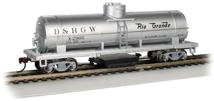 Track Cleaning Tank Car - Ready to Run - Silver Series(R) -- Denver & Rio Grande Western X-2, HO, Bachmann Industries 16310