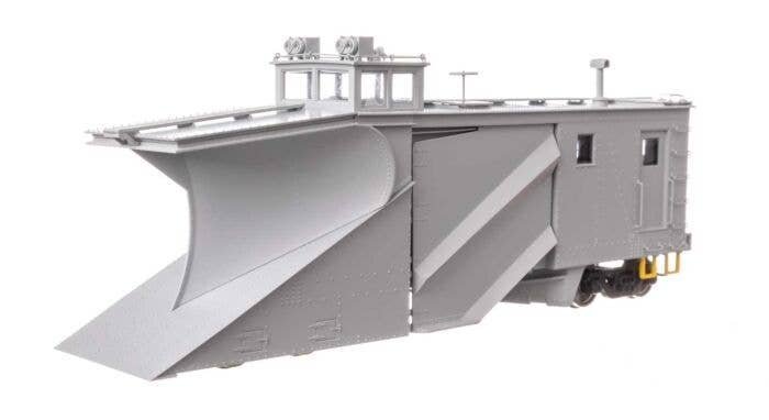 Russell Snowplow - Ready to Run -- MOW Gray, HO, WalthersProto 110038