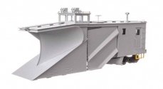 Russell Snowplow - Ready to Run -- MOW Gray, HO, WalthersProto 110038