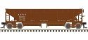 70-Ton Hart Ballast Car 3-Pack - Ready to Run - Master(R) -- Santa Fe 86588, 86608, , HO, Atlas Model Railroad Co. 20006813