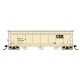 ACF 4650 Cubic Foot 3-Bay Covered Hopper - Ready to Run -- CSXT (tan w/black Markings), HO, Intermountain Railway Company 47045
