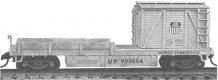 Boom Car Kit -- (Use w/293-2700, sold separately), N, Tichy Train Group 2701