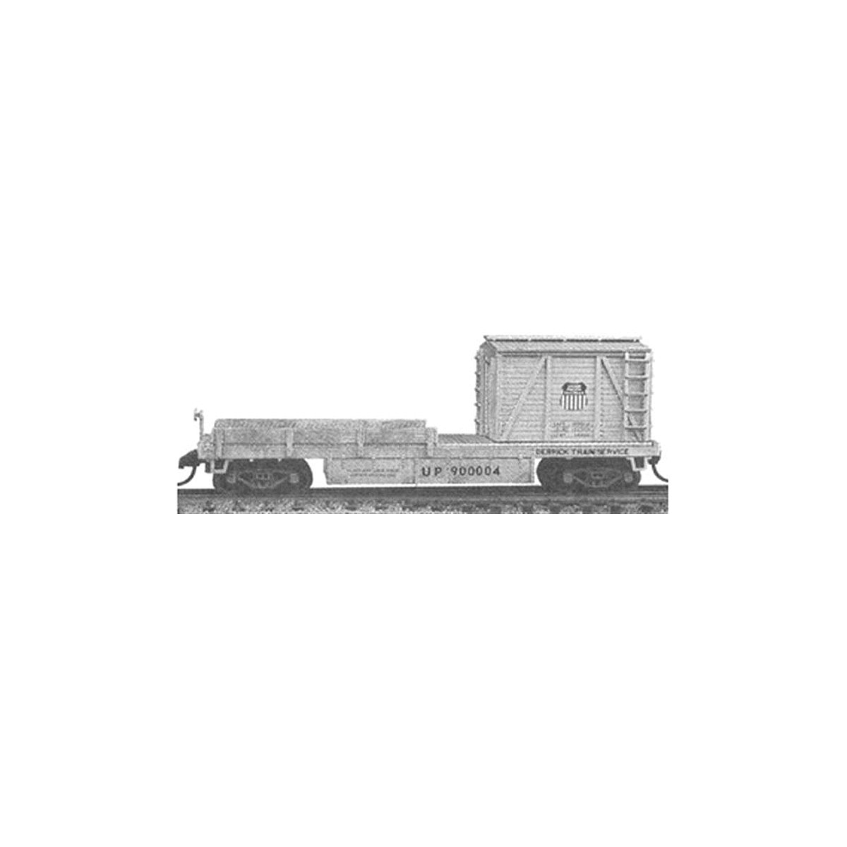 Boom Car Kit -- (Use w/293-2700, sold separately), N, Tichy Train Group 2701