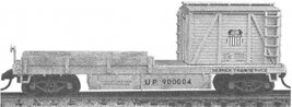 Boom Car Kit -- (Use w/293-2700, sold separately), N, Tichy Train Group 2701