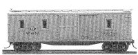 Work Train Equipment - Converted Double Sheathed Boxcar Kit -- Tool/Supply Car (Standard Freight, N, Tichy Train Group 2702