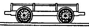 Fairmont Push-Car -- Plastic - Kit, HOn3, Grandt Line Products Inc 5024
