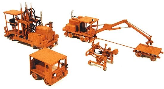 Track Equipment Set - Kit, HO, Durango Press 100
