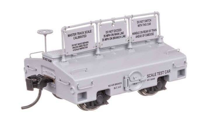 Scale Test Car -- Data Only (gray), HO, WalthersProto 105307