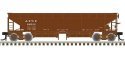 70-Ton Hart Ballast Car - Ready to Run - Master(R) -- Santa Fe 86522 (Boxcar Red, wh, HO, Atlas Model Railroad Co. 20006806