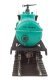 Firefighting Car - Ready to Run -- Union Pacific(R) 908814 (MOW Scheme green, black), HO, WalthersTrainline 1793