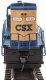 EMD GP15-1 - Standard DC -- CSX Transportation (YN3 blue, yellow, white), HO, WalthersTrainline 2503