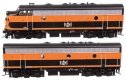 EMD F7 A-B Set - ESU Sound and DCC -- Bessemer & Lake Erie 720A/720B, HO, WalthersMainline 21401