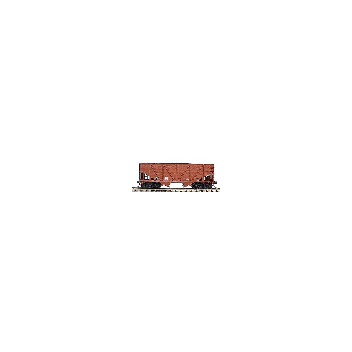 55-Ton Wood Side Twin Hopper -- Data Only (Oxide), HO, Accurail Inc 2799