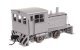 Plymouth ML-8 Industrial Switcher - Standard DC -- Silver with Black Stripes, HO, WalthersMainline 10018