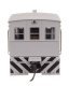 Plymouth ML-8 Industrial Switcher - Standard DC -- Silver with Black Stripes, HO, WalthersMainline 10018