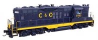 EMD GP9 Phase II - Standard DC -- Chesapeake & Ohio 6062, HO, WalthersProto 49727
