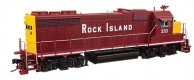 EMD GP35 Phase II - LokSound 5 Sound & DCC -- Rock Island 330, HO, WalthersProto 43308