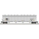 ACF 5800 4-Bay Covered Hopper - Ready to Run - Master(R) -- ACFX 69325 (gray, black, yellow conspicuity marks), N, Atlas Model R