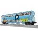 ACF 4-Bay Covered Hopper - 3-Rail - Ready to Run -- The Andersons AEX 5094 (Ex-RI, Weathered, blue, black, Graffiti), O, Lionel 
