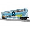 ACF 4-Bay Covered Hopper - 3-Rail - Ready to Run -- The Andersons AEX 5094 (Ex-RI, Weathered, blue, black, Graffiti), O, Lionel 