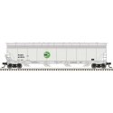ACF 5748 4-Bay Covered Hopper - Ready to Run - Master(R) -- Cargill SAMX 40029 (gray, green, black), N, Atlas Model Railroad Co.