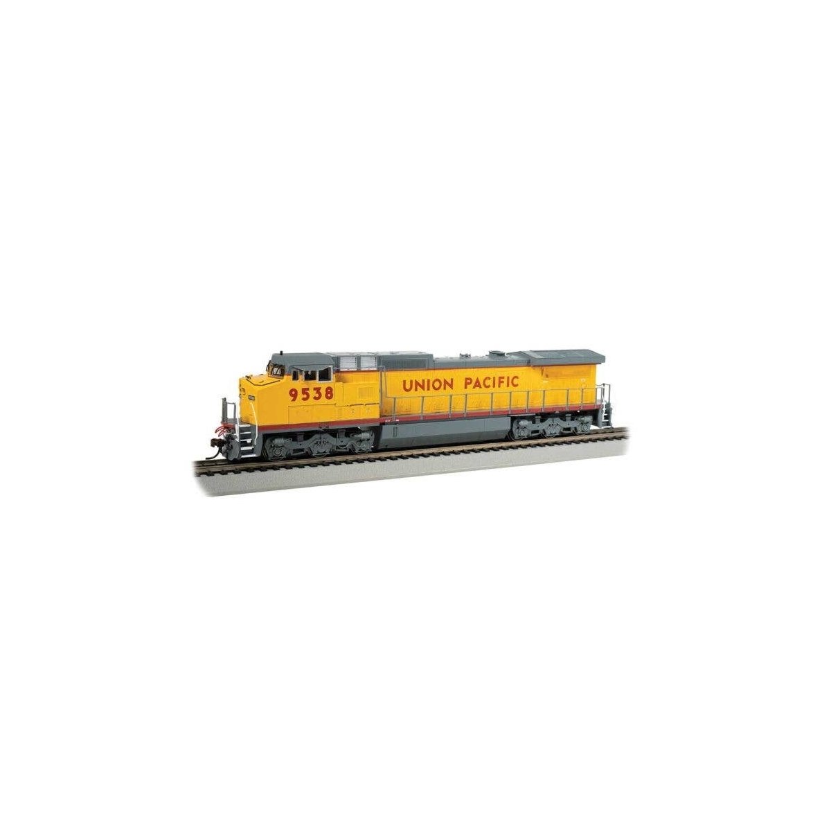 GE Dash 8-40CW - Sound and DCC -- Union Pacific 9358 (Armour Yellow, gray, red frame stripe), HO, Bachmann Industries 68514