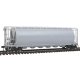 ACF 6-Bay Cylindrical Hopper - Ready-to-Run -- Undecorated, HO, Atlas Model Railroad Co. 20001883