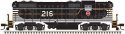 EMD GP7 - ESU Sound and DCC - Classic(R) Gold -- Missouri Pacific 209 (Ex-C&EI, blac, HO, Atlas Model Railroad Co. 10003957