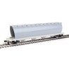 59′ Cylindrical Hopper - Ready to Run -- Undecorated, HO, WalthersMainline 7150