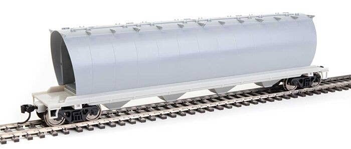59′ Cylindrical Hopper - Ready to Run -- Undecorated, HO, WalthersMainline 7150