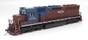 EMD SD45 - Standard DC - Paragon4(TM) -- Helm Leasing HLCX 6513 (maroon, blue), HO, Broadway Limited Imports 9809