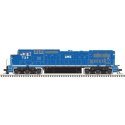 GE Dash 8-40CW - Standard DC - Master(R) Silver -- Locomotive Management Services LM, HO, Atlas Model Railroad Co. 10004491