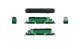 EMD SD40-2 Low Nose - Standard DC - Stealth -- BNSF Railway 1686 (Ex-BN Cascade Green, bl, N, Broadway Limited Imports 9483