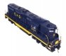 EMD GP9 Phase II - LokSound 5 Sound and DCC -- Chesapeake & Ohio 6029, HO, WalthersProto 42727