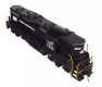 EMD GP9 Phase III - LokSound 5 Sound and DCC -- Penn Central 7253, HO, WalthersProto 42731