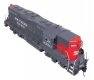 EMD GP9 Phase II - LokSound 5 Sound and DCC -- Southern Pacific(TM) 3320, HO, WalthersProto 42733