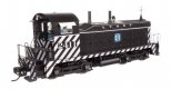 EMD NW2 - LokSound 5 Sound and DCC -- Santa Fe 2411, HO, WalthersProto 43502