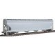 ACF 5701 Centerflow Plastics Hopper - Ready-to-Run - Master(R) -- Undecorated, HO, Atlas Model Railroad Co. 20000000